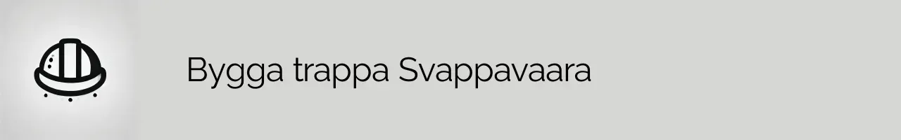 Bygga trappa Svappavaara